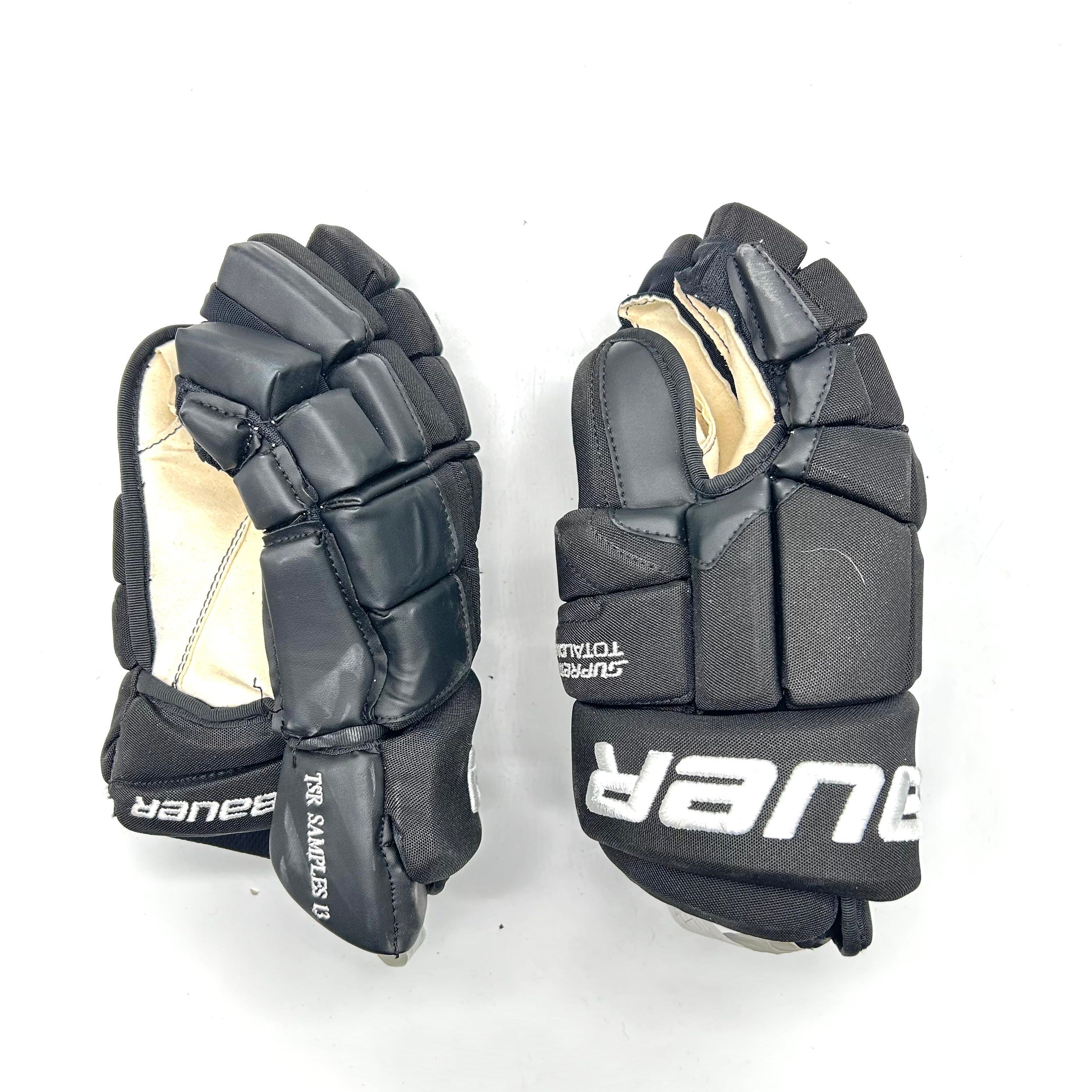 Bauer Supreme TotalOne - Gant de hockey Pro Stock (noir/blanc)